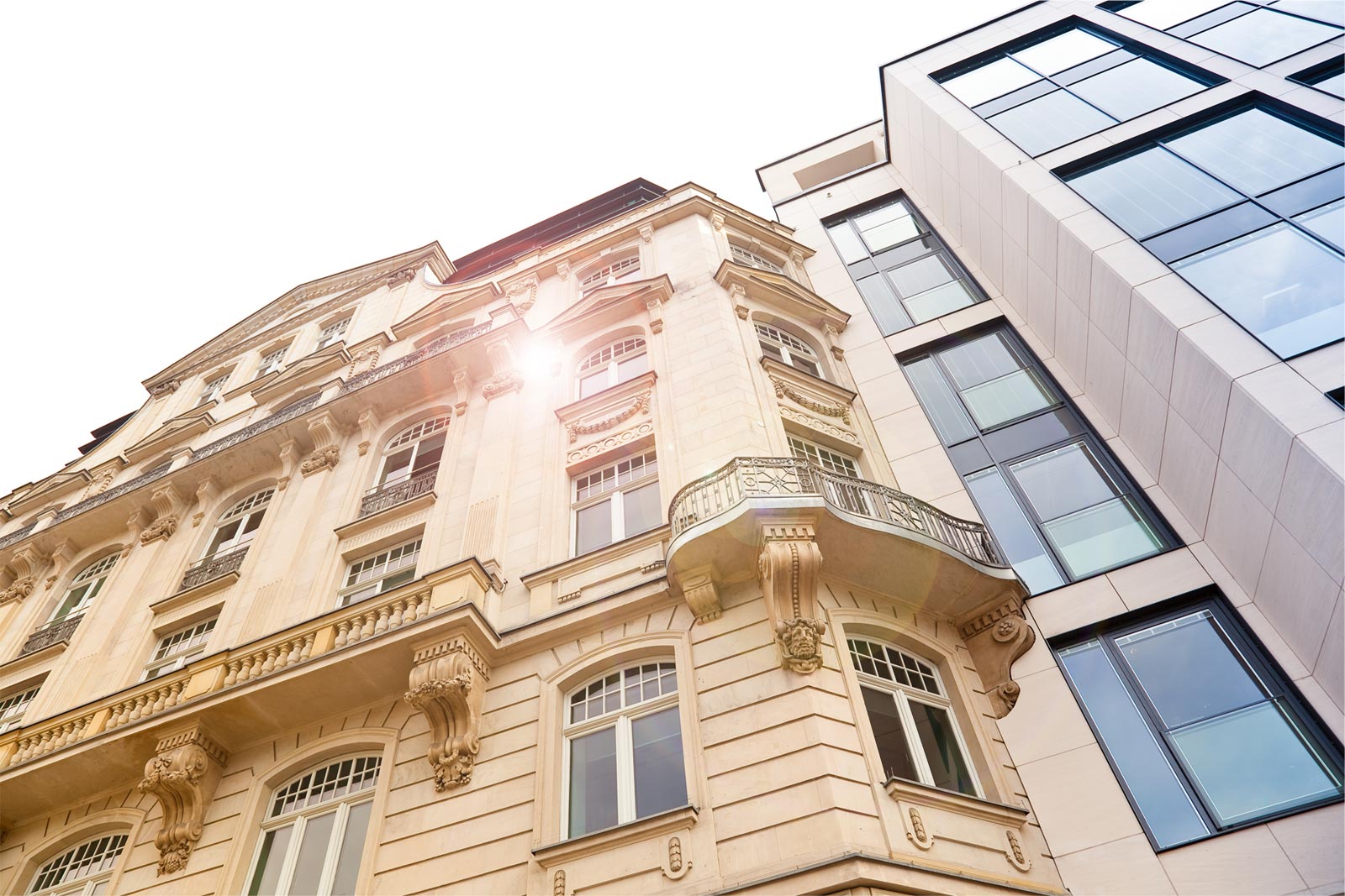 Klassische und moderne Architektur